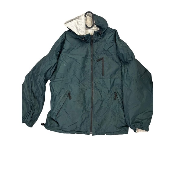 Unbranded Other - Vintage‎ 90s Windbreaker Lined Hooded Zip Pocket Unisex Large Jacket